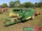 John Deere 346 pick up baler c/w Browns Juggler automatic 8 bale accumulator