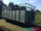 Farm made cattle trailer 6.5m long body