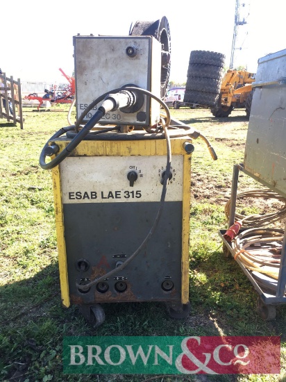 Esab Lae 315 Mig Welder