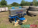 Horstine twin air. Rape seeder/Avadex applicator. Split hopper for seed/slug pellets. 8 outlets