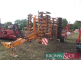 2008 Simba SL500 Cultivator w Stocks Seeder fitted & various spares/additional legs