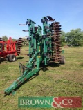 Cousins 6m Type 28 Double Row Cast Ring Press c/w 3 Rows Flexi Tines