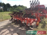 2004 Kuhn MM121 Plough c/w Press Arm, Slatted Mould boards