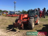 Manitou 730 LS Turbo Loadall, c/w Pin & Cone carriage, Pallet tines, PUH, 460/70R24. 7,000 hrs. Reg.