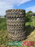 Set of tellehandler tyres 460-70/24