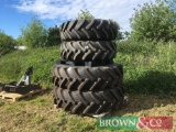 1 x Set of Rowcrops 420/85R28 Fronts & 480/80R42 Rears