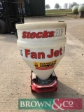 2008 Stocks Fan Jet slug pelleter. Control box in office.