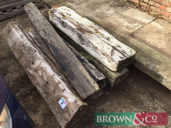 Quantity railway sleepers