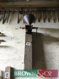 Post mounted grinder