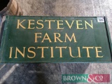Kesteven Farm Insitute sign