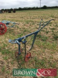 Ransomes Sims and Jefferies single furrow horse drawn plough