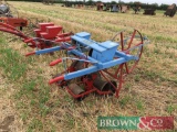 2 row horse drawn small seeds drill