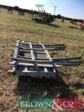 Set of shafts and pair of wagon raves