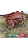 1909 Lincolnshire wagon plus raves, made by Binghams of Long Sutton purchased by Peter Moore from B