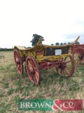 South Gloucestershire wagon of South Cotswold pattern used on a farm near Tetbury