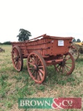 c.1912 South Lincolnshire wagon made by Hayes of Stamford for F B Chapman of Rigbolt House,