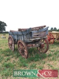 4 wheeled wagon with side extensions and raves