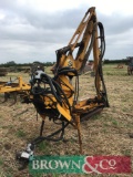McConnel Hyreach hedgecutter with PA44 flail head. Sn D7F M03