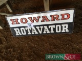 Howard Rotavator sign