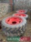 Set of Alliance Row Crop Wheels with Fendt Centres