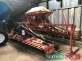 4m Accord Combination Seed Drill and 4m Maschio Power Harrow