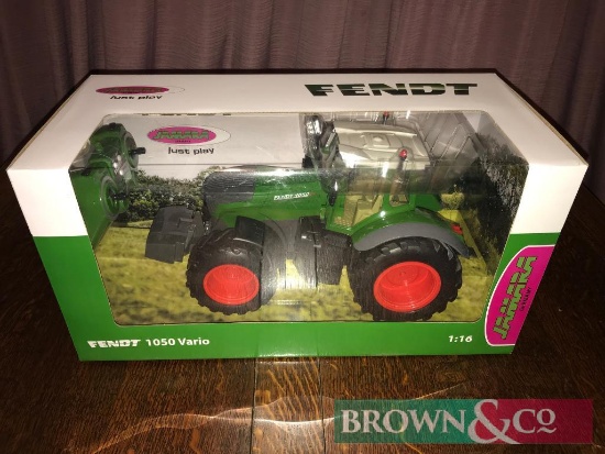 New Fendt 1050 remote control tractor. Collection from any Brown & Co office. Kindly donated by