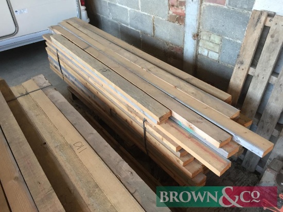 Quantity timber 75No 2.2m x 80mm x 35mm. Collection from Geaves Farm, PE27 3HG. Kindly donated by