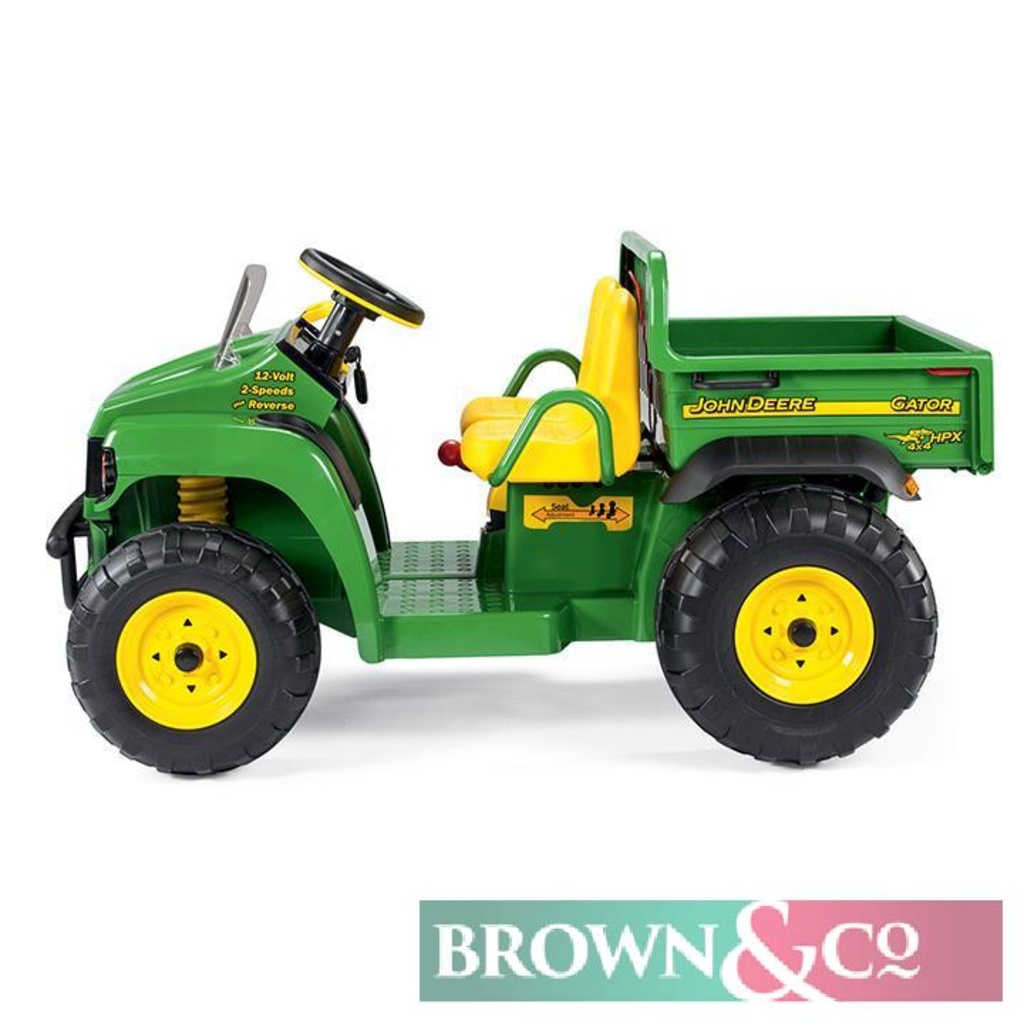 children's motorized john deere tractor