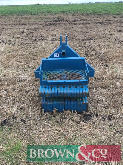 1t wafer weights and linkage mounted frame