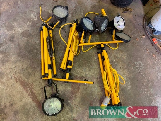 Qty Misc. Spare Floodlight Parts