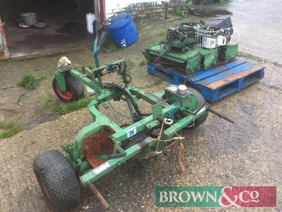 Ransomes ride on mower for spares or repair
