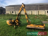 Bomford B48XLE linkage mounted hedgecutter. Serial No: 1834D. Manual in office