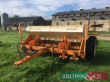 Bettinson TC3 3m trailed disc drill with tramline markers. Serial No: 6916. Control box in office.