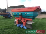 2008 Sulky Reco X36 twin disc 24m fertiliser spreader with hopper extension. Serial No: BD03137. New