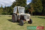 David Brown Case 996 2wd tractor with loader brackets and canvas cab on 13.6-36 rear wheels and