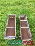 2No. 4ft feed troughs