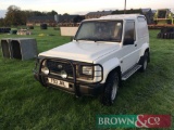 Diahatsu Fourtrak TDL. Mileage:88113. 4wd. Reg: T93 JKL. SORN no MOT.