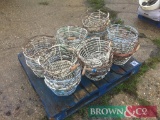 Quantity wire egg baskets
