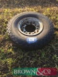 Pair of 10.5-16 Pirelli wheels and tyres