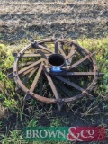 Vintage spade wheels