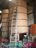 *Kongskilde wooden grain bins. Please note VAT at the standard rate is payable on this lot.
