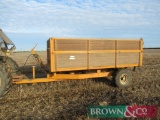 T&F Single Axle Tipping Trailer
