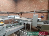 Roller Inspection/Grading Table with Waste Conveyor