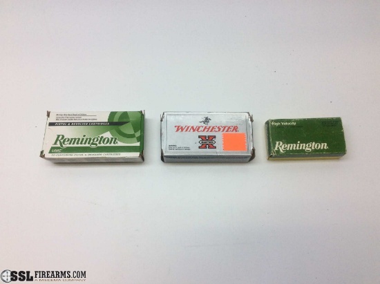 Lot of approx (150) live rounds of .25 Auto ammo. Lot includes (100) Reming