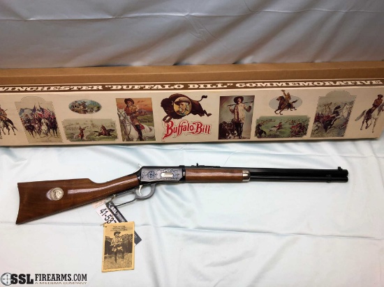 "Winchester 94 30-30 Buffalo Bill Commemorative Rifle is in overall very go