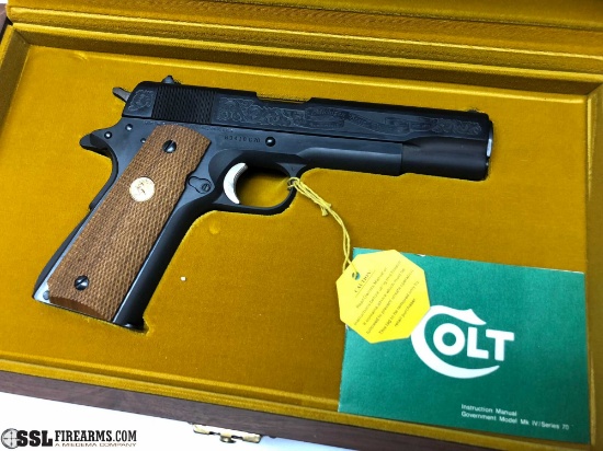 "Special Edition Colt ""Michigan State Police 60th Annual"" .45 ACP Caliber