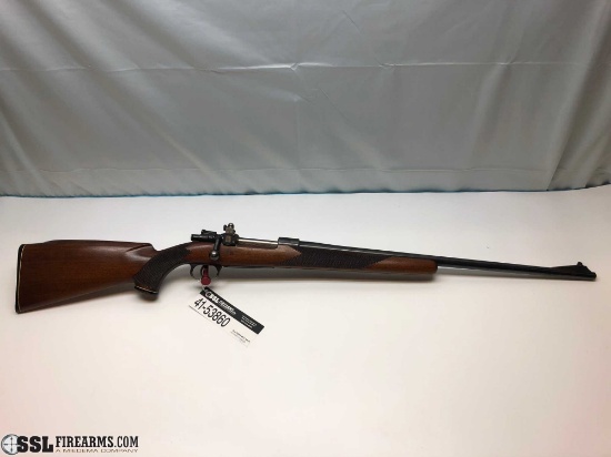 """Sporterized"" Mauser K98 8mm Mauser Rifle. Featuring a wood stock, match