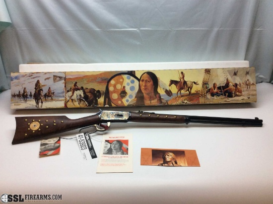 Winchester model 94 Lever Action 38-55 WIN "Chief Crazy Horse" Commemorativ