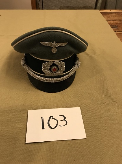 German Heer officer infantry cap hat