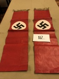 NSDAP funeral sash with fringed ends